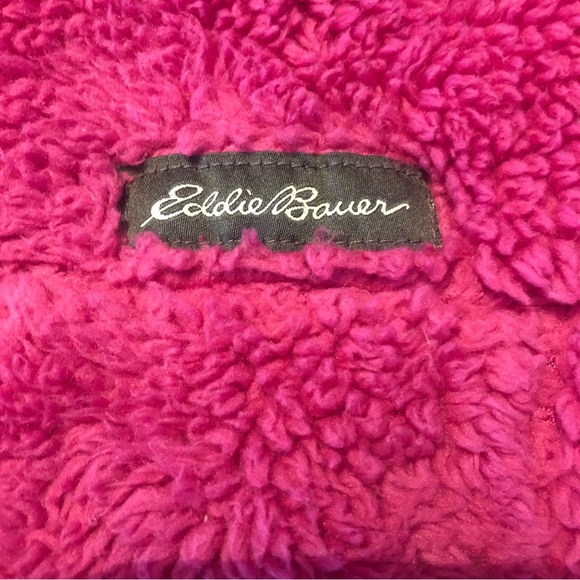 Eddie Bauer Fleece Hooded Jacket - Picture 3 of 6